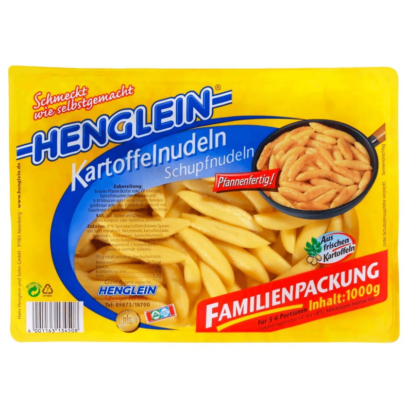Henglein Schupfnudeln 1kg